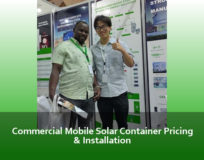 Commercial Mobile Solar Container Pricing & Installation